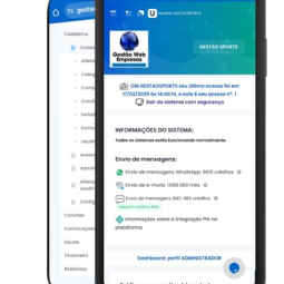 GESTÃO SPORTS Software para gestão de atividades esportivas